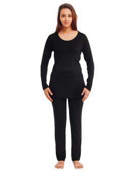 Madison Straight Leg Pant 300gsm - Black