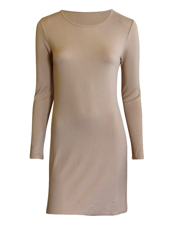 long sleeve slip