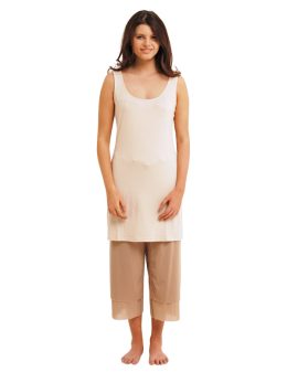 Madison Sleeveless Dress - Nude