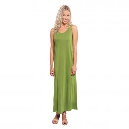 Green Bamboo Maxi Dress