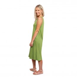 Bamboo Midi Dress Green