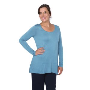 Smoke Blue Kathy Long Sleeve