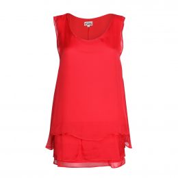 Red Amelia Top Tank