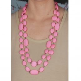 Max Pebble Beads Pink