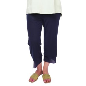 Navy Rosie 3/4 Lenght Pant