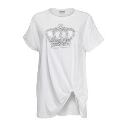 White Tatiana Twist Top