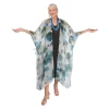 Printed Silk Carmen Kaftan