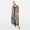 Foreshore Printed Silk Carmen Kaftan - Queen of Everything