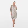 Foreshore Printed Silk Mary Dress